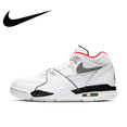 thumbnail image 2 of Zapatillas de baloncesto Nike Air Flight 89 Mid Top blancas, zapatillas clásicas retro para hombre y mujer, 2 of 5