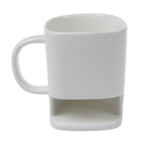 

1PC 8.8oz Mug Ceramic Mug Cookie Coffee Mug Cup with Holder