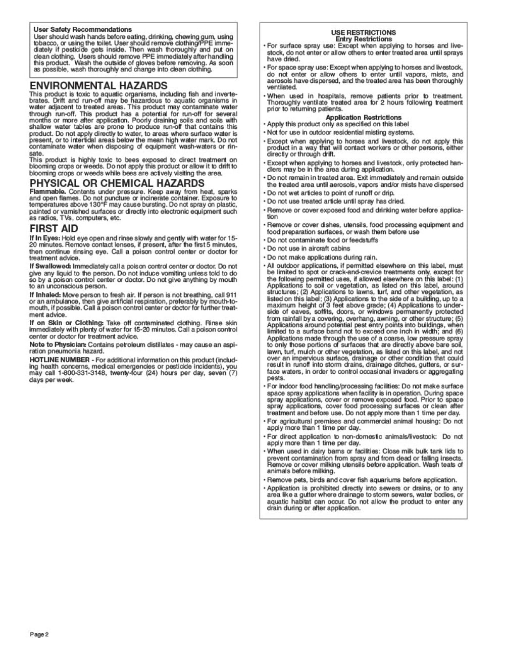Buy CB-80 Insecticide With Botanical Pyrethrins - 17 oz can ...