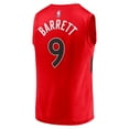 thumbnail image 3 of Youth Fanatics RJ Barrett Red Toronto Raptors Fast Break Player Jersey - Icon Edition, 3 of 3