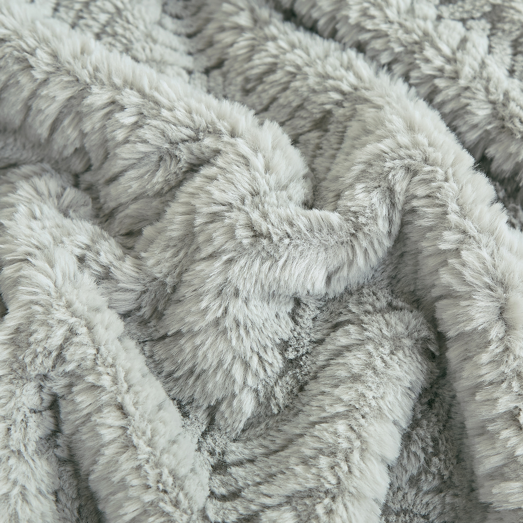 HIG Plush Fur Throw Blanket – Soft Cozy 100% Polyester, Warm Decorative Blanket for Sofa, Bed & Living Room, 50×70 Inch