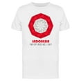 thumbnail image 1 of Indonesia Independence Day Flag Tee Men's -Image by Shutterstock, 1 of 1
