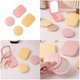 thumbnail image 2 of Foldable Biscuit-Shaped Makeup Mirror Portable Round Princess Design Essential Beauty Accessory for Travel Lover square yellow, 2 of 4