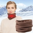 thumbnail image 2 of Fiudx Polaina de Cuello de Invierno, Cubrecuellos Cálidos, Calentador Cuello de Tela Delong, Protección Cervical a Prueba de Viento, Retención de Calor En Capas, Ropa Deportiva/Casual para Exteriores, 2 of 3