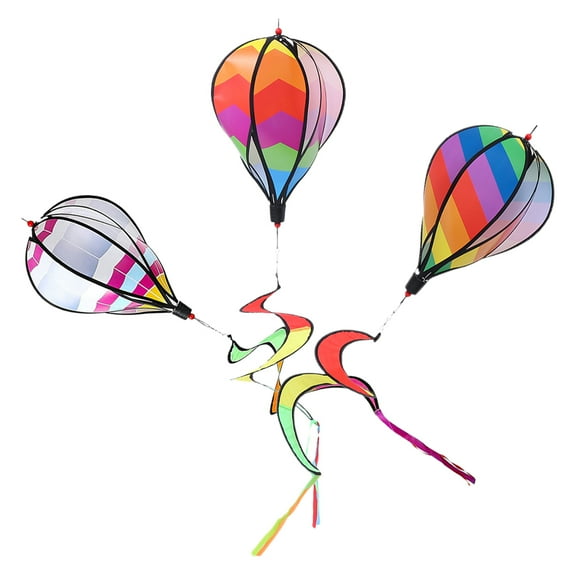 unbranded 3Pcs Garden Hanging Spinner Decoration Suspending Wind Spinner Pendent Yard Spinner Decoration
