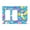 3-Gang 2-Decor 1-Toggle, variant on Cute Unicorn Clouds Switch Cover Decorative Wall Plate 3-Gang Screwless Standard Size