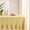 Yellow, variant on Vintage Striped Ruffled Tablecloth 60 x 120 Inches Cotton Linen Rectangle Table Cover for Holiday Party