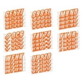 thumbnail image 4 of STIFFIE Techtron White/Orange 3" Alpha-Numeric Identification Custom Kit Registration Numbers & Letters Marine Stickers Decals for Boats & Personal Watercraft PWC, 4 of 8