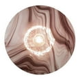 thumbnail image 6 of Meyda 74580 18 in. Chambord Swirl Fused Glass Pendant - Brushed Nickel, 6 of 6