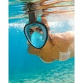 thumbnail image 2 of QingSong Full Face Snorkel Mask for Adults & Kids, Snorkeling Gear with Camera Mount, 180 Degree Panoramic View Snorkel Set Anti-Fog Anti-Leak, 2 of 7