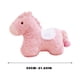 thumbnail image 3 of Cojín de sofá de caballo de juguete para la decoración del hogar durante el Festival de Primavera Un regalo para regalar Muñeca de caballo rosa, 3 of 7