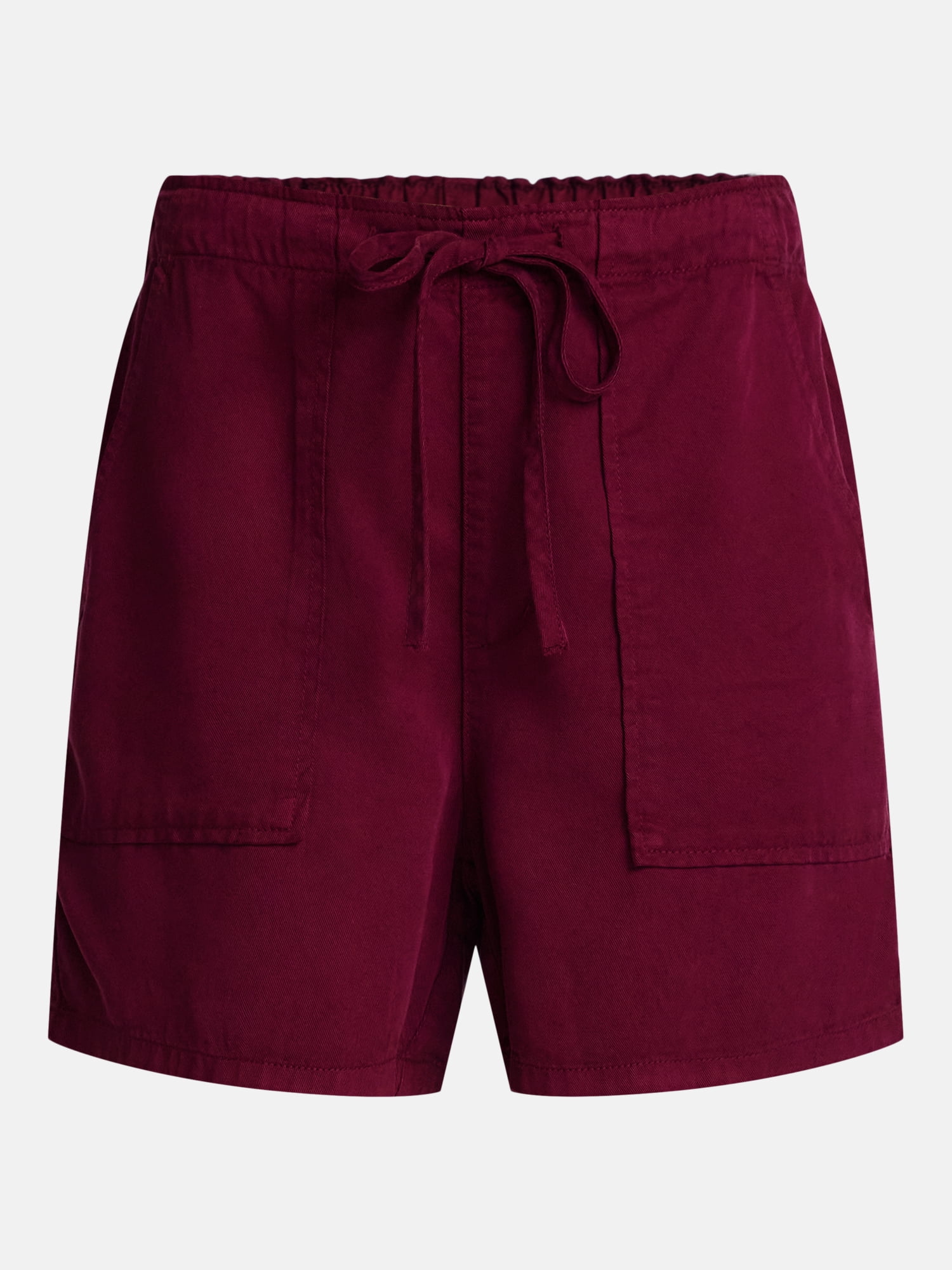 Time and Tru Women's Soft Utility Shorts, 4" Inseam, Sizes XS-XXXL