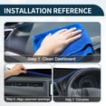 thumbnail image 7 of Unique Bargains Dash Cover for Honda Insight Non-Slip | Center Console Dashboard Cover Mat Black Blue 1 Pcs, 7 of 7
