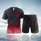 thumbnail image 4 of 2024 Nueva ropa deportiva para hombre, ropa de fitness, ropa para correr, conjunto casual de camiseta + pantalones cortos, ropa deportiva para correr transpirable, conjunto para hombre, 4 of 5