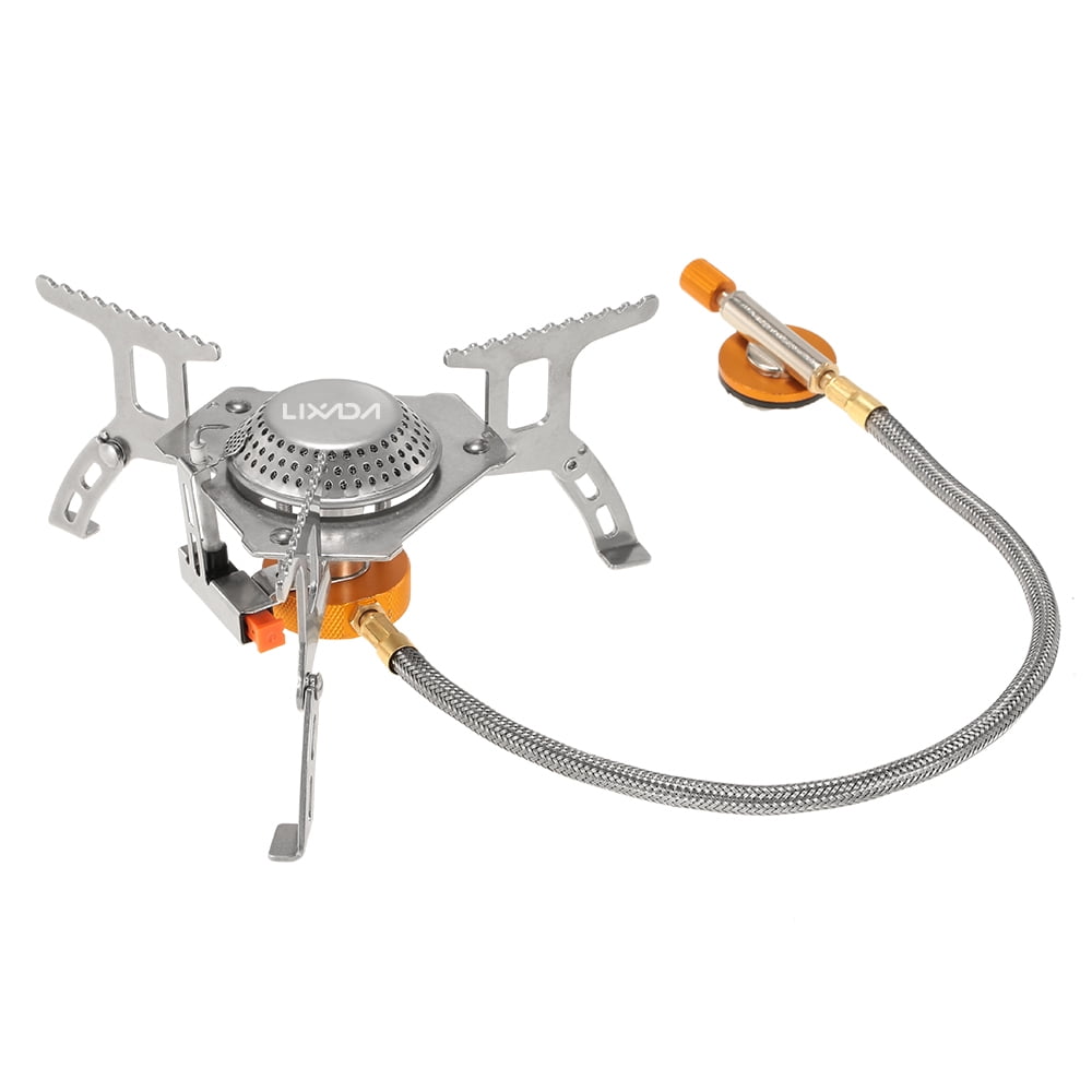 Lixada 3000W Outdoor Camping Portable Gas Stove Foldable Cooking Split
