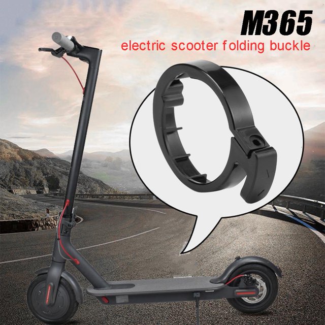 Vástago de tubo de hebilla plegable para patinete eléctrico, accesorio para monopatín M365 Likrtyny paseo en bicicleta