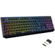 thumbnail image 1 of Teclado Inalámbrico KLIM Chroma Español RGB Retroiluminado Recargable, 1 of 9