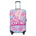 thumbnail image 1 of Custom Barbie Luggage Cover Protector Funny Travel Suitcase Covers for 18-32 Inch, 1 of 1