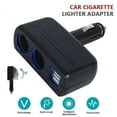 thumbnail image 3 of Car Cigarette Lighter Socket Adapter Dual USB Double Plug Charger 12V. X7G7, 3 of 8