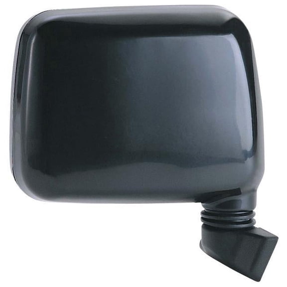 64003I - Fit System Passenger Side Mirror for 88-93 Isuzu Pick-Up Japan built, 91-92 Rodeo, black, foldaway, Manual Fits select: 1988-1993 ISUZU CONVENTIONAL