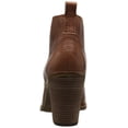 thumbnail image 3 of Lucky Brand Womens Ehllen Leather Closed Toe Ankle Fashion Boots, 3 of 5