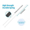 thumbnail image 3 of 2-Pack Tension Curtain Rod Spring Load Adjustable Curtain Pole Heavy-Duty Steel, 3 of 7