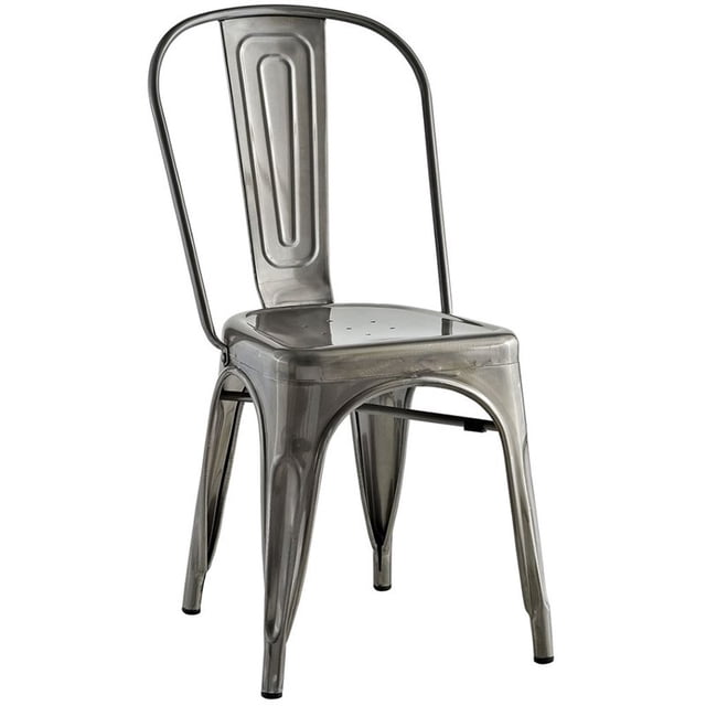 LexMod EEI-2027-GME Chaise Latérale Promenade, Métal Gun