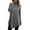 C-Dark Gray167, variant on Women's High Neck Base Layer Top Solid Color Long Sleeve Irregular Hem Pullover Athletic Top Loose Fit Tunic Spring Fall Stylish Tops