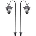 thumbnail image 3 of TERGAYEE Outdoor Lights Outdoor Post Lights Waterproofs Decorative Floor Lamp Vintage For Patio Garden Backyard Front/Back Door Two Post Headlights Solar Floor Lamps, 3 of 8