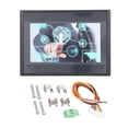 thumbnail image 2 of Pantalla Táctil PLC, Pantalla Táctil HMI Industrial Resolución 800x480px 12 Entradas 8 Salidas 7 Pulgadas TFT LCD Alta Precisión DC 24V 5A 32 Bits 240MHz CPU Para Operación, 2 of 7