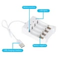 thumbnail image 3 of Rechargeable Battery Station USB 4 Slots Fast Charging Battery Charger AAA And AA Rechargeable Battery Station, 3 of 8