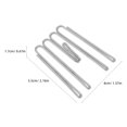 thumbnail image 2 of unbranded 12Ud Para De Acero Inoxidable Con Cuatro Puntas Resistente Para En El Hogar, 2 of 8