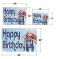 thumbnail image 3 of Happy Birthday Anime Vinyl Decal 24 Inch x 36 Inch Weatherproof Heavy-Duty Adhesive Backing | Celebration Themes, Party Decorations, Fun Designs | Made in USA, 3 of 6