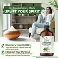 thumbnail image 4 of TRATAK ORGANICS Rosemary Essential Oil 4 fl oz - 100% Pure & Natural Rosemary Oil for Hair Growth, Hair Oiling, Scalp Massage, Diffuser & Aromatherapy, 4 of 8