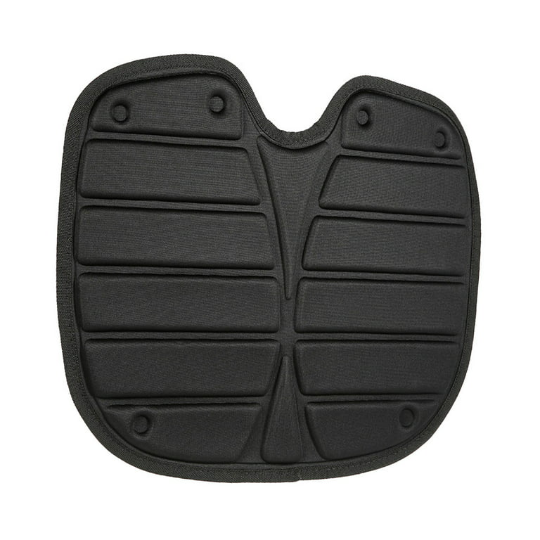Adhesive Kayak Seat Pad, Deluxe Comfortable Kayak Paddling Seat Pad Black, Size: Approx. 40*35cm / 15.7*13.8inch