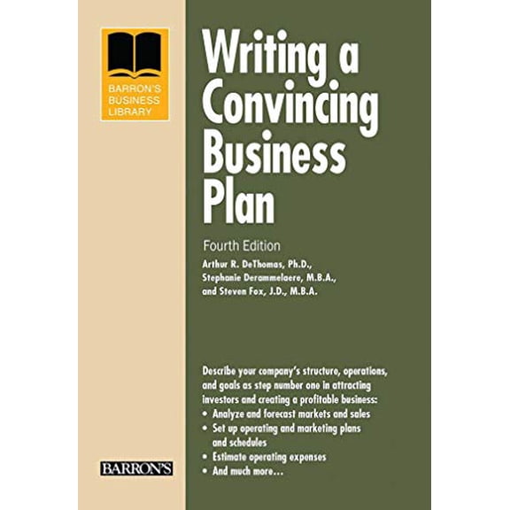 Pre-Owned Writing a Convincing Business Plan (Paperback) 143800480X 9781438004808