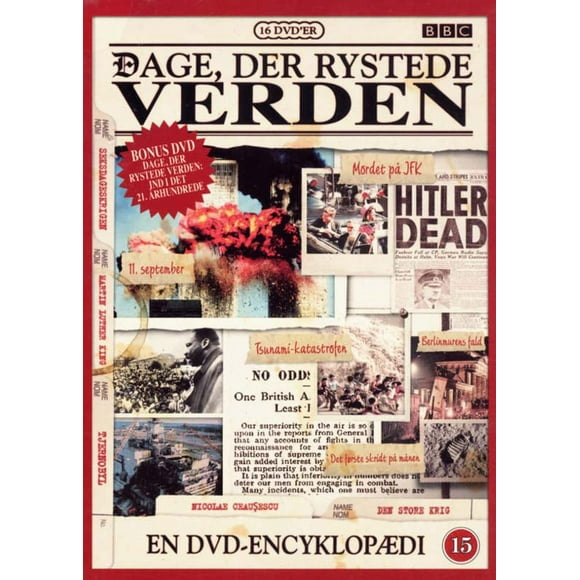 Jours Qui Ont Secoué le Monde - 16-DVD Coffret [ FORMAT NON-USA, PAL, Reg.0 Importation - Danemark ]