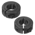 thumbnail image 1 of Uxcell 2-Pack Collarín de Eje de Corte Simple de 15mm de Agujero, 34mm de Diámetro Exterior, 13mm de Grosor, Abrazaderas de Eje de Acero 45 [Negro], 1 of 6