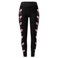 thumbnail image 5 of WILLBEST Leggings de Cintura Alta Para Mujer, Pantalones de Yoga Para Entrenamiento, Suaves, Elásticos, Cómodos, Deportivos, Para Correr, Fitness, Estampado de Pascua Chica, 5 of 5