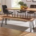 thumbnail image 2 of Sherman Wood Dining Bench Natural Acacia, 2 of 6