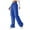 Blue, variant on RYRJJ Parachute Pants for Women Baggy Cargo Pants Multi-Pocket High Rise Y2K Pants Teen Girls Wide Leg Trousers Streetwear(Dark Gray,S)