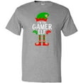 thumbnail image 3 of Inktastic Christmas I'm the Gamer Elf Cute Elf Hat and Elf Shoes T-Shirt, 3 of 5