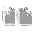 thumbnail image 3 of lixuesong Easters Rabbits Label Cutting Dies Embossing Cut Metal Die Cut for Scrapbooking Card Decoration, 3 of 3