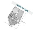 thumbnail image 4 of HEALEEP Heavy Duty Ladder Hinge Attic Ladder Hinge Aluminum Alloy 1 Set, 4 of 8