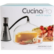 Smoking Gun with XL 7-3/4 Dome- Hot Cold Portable Smoker Infuser Kit for Indoor Outdoor Use- Smoke Meat ,Cheese, Cocktails Faster than Smoker Box, Large Dome Has Greater Capacity, Fall Electric Gift