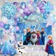 thumbnail image 4 of Globos de cumpleaños Frozen para decoración de fiesta para niñas, 4 of 9