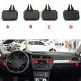 thumbnail image 3 of for VW for Tiguan MK2 Rline 17-21 Front Dashboard Air Conditioning Vent Socket Label Clip x4-, 3 of 4