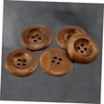 thumbnail image 3 of UPGRATOR 10Set Buttons for Crafting Natural Wood for Sewing and Knitting, 3 of 8