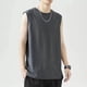 thumbnail image 1 of pstuiky Camisetas sin mangas, Camisola deportiva informal de cuello redondo y alta elasticidad de color liso para hombre Tops elegantes para mujer xl, 1 of 7