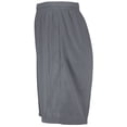 thumbnail image 4 of Augusta 3XL 9-Inch Modified Mesh Shorts Graphite 1844, 4 of 5